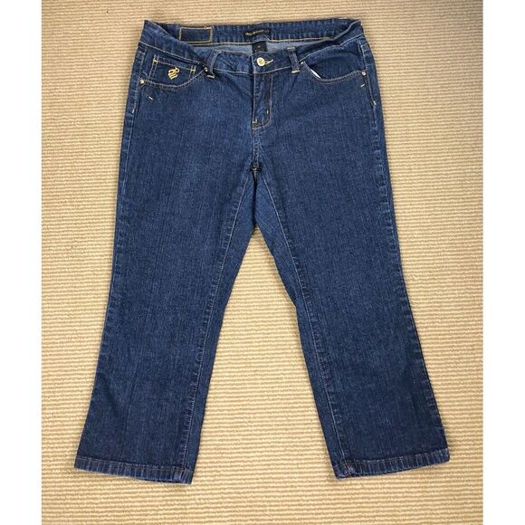 Rocawear Women's Capri Blue Jeans Pants Size‎ 13 (31x20) - Picture 1 of 7